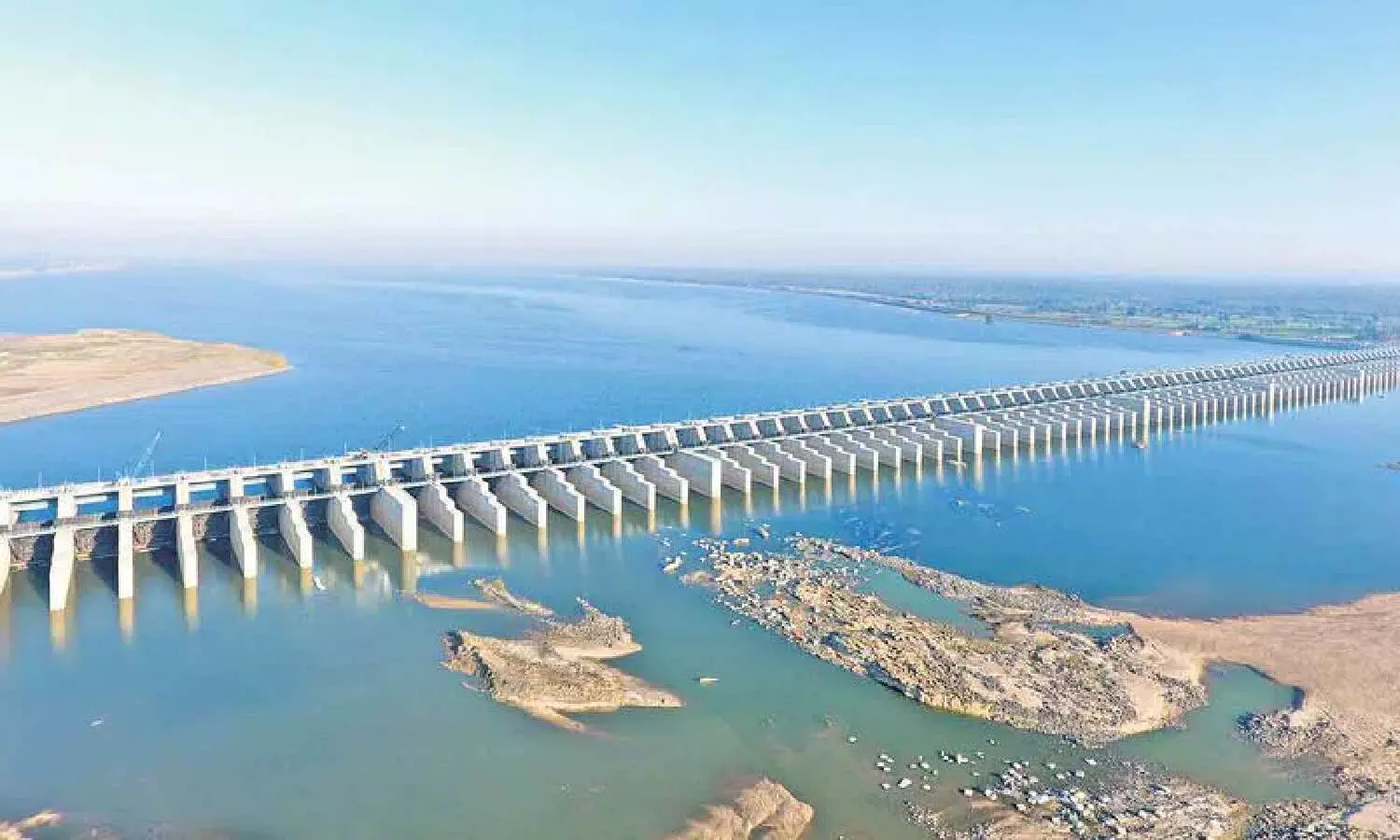 Uttam Kumar: Scientific measures underway to salvage Kaleshwaram barrages Uttam Kumar: Scientific measures underway to salvage Kaleshwaram barrages