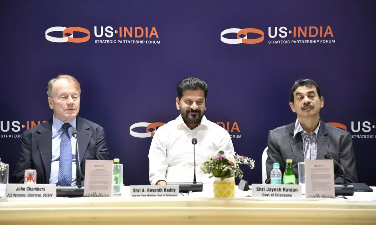 CM Revanth: Hyderabad roads will be named after Google, Meta, TCS, Infosys