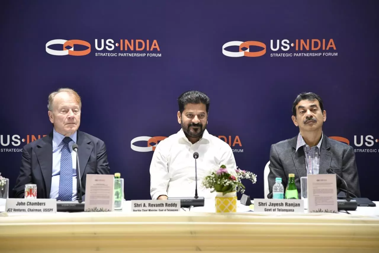 CM Revanth: Hyderabad roads will be named after Google, Meta, TCS, Infosys CM Revanth: Hyderabad roads will be named after Google, Meta, TCS, Infosys