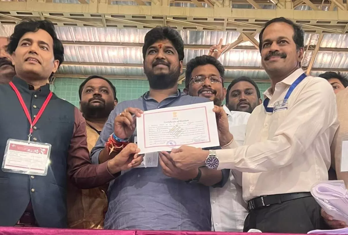 Congresss Naveen Yadav sweeps all rounds, sets record winning margin in Jubilee Hills bypoll Congresss Naveen Yadav sweeps all rounds, sets record winning margin in Jubilee Hills bypoll