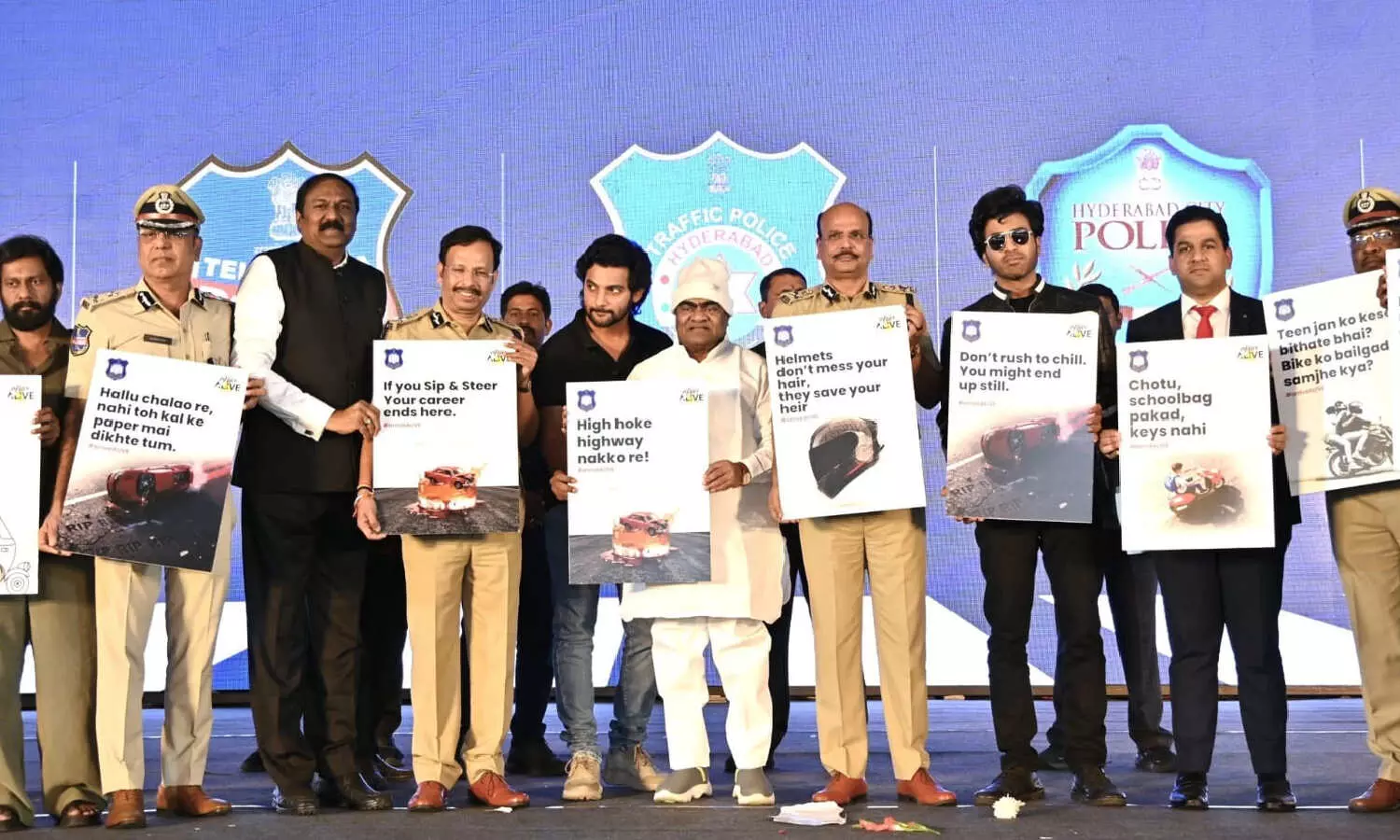 Road accidents far deadlier threat than crimes: Telangana DGP Shivadhar Reddy Road accidents far deadlier threat than crimes: Telangana DGP Shivadhar Reddy