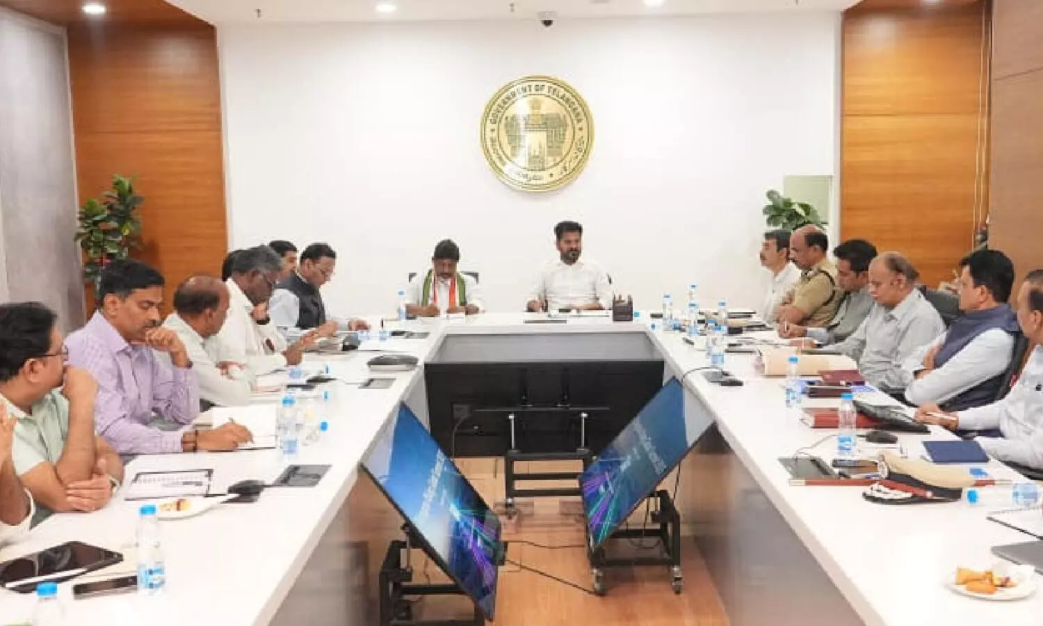 Telangana Rising Global Summit to kick off in Hyderabad on Dec 8; CM reviews arrangements Telangana Rising Global Summit to kick off in Hyderabad on Dec 8; CM reviews arrangements