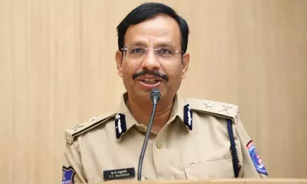 Hyderabad CP VC Sajjanarās identity misused in Facebook scam; Citizens warned Hyderabad CP VC Sajjanarās identity misused in Facebook scam; Citizens warned