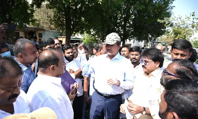 HYDRAA boss Ranganath exposes false FTL markings at Suddakunta lake, orders action on officials HYDRAA boss Ranganath exposes false FTL markings at Suddakunta lake, orders action on officials