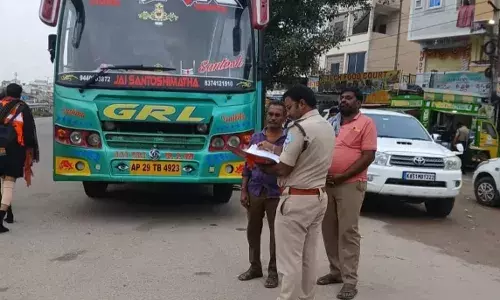 Chevella tragedy fallout: 528 pvt buses checked, Rs 79 lakh levied in penalties for safety violations Chevella tragedy fallout: 528 pvt buses checked, Rs 79 lakh levied in penalties for safety violations
