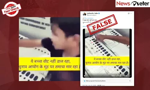 Fact Check: Bihar polls - Minor caught voting for BJP? No, here are the facts