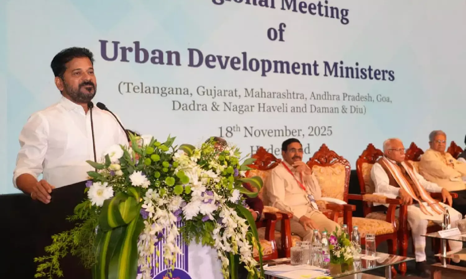 ‘Hyderabad to rival Tokyo, New York’: CM Revanth pushes Centre for swift clearance of infra projects