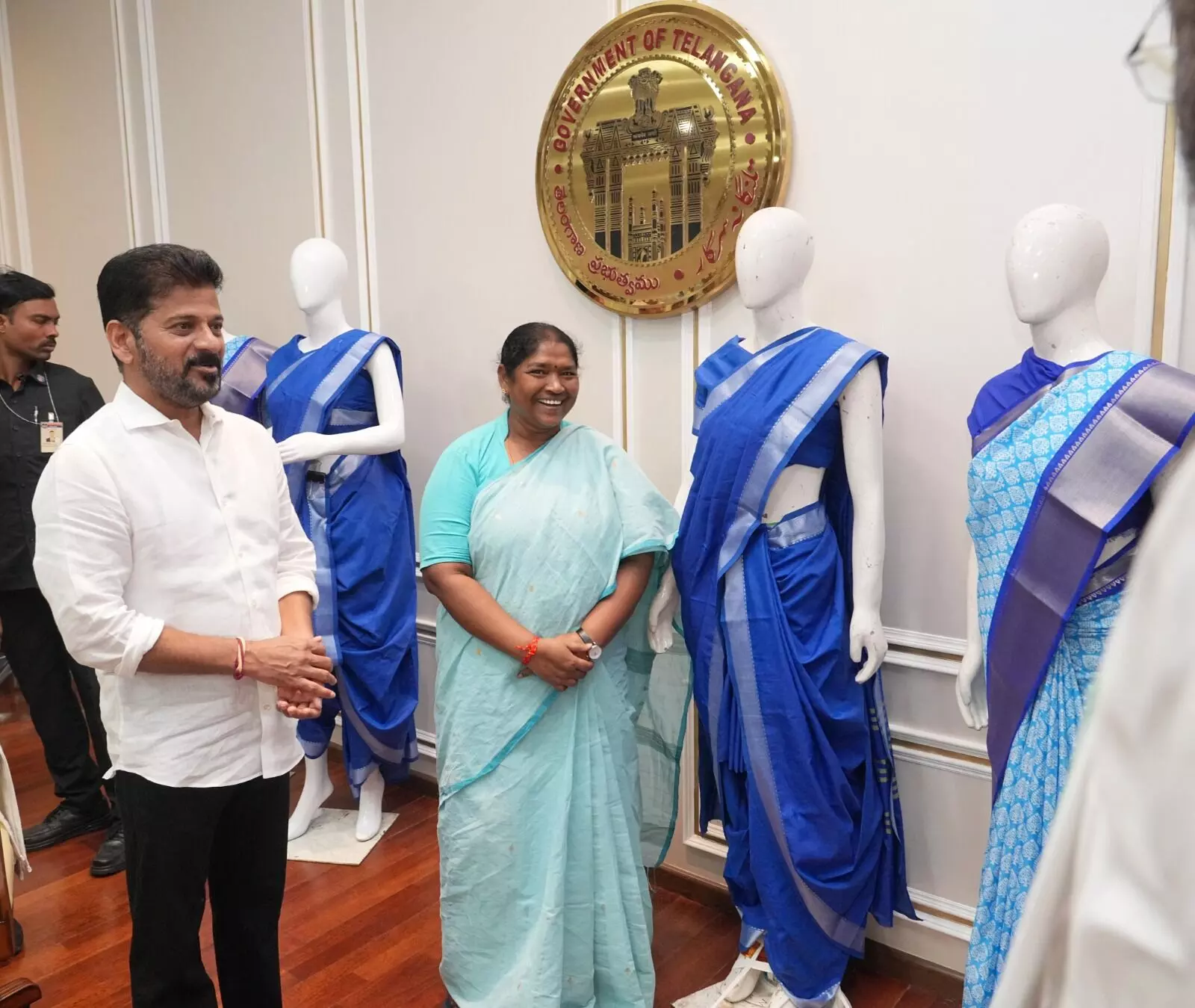 CM Revanth launches Mahila Shakti Saree scheme; Telangana in talks with Amazon to boost online market