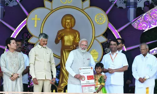 PM Modi, CM Naidu pay tribute to Sathya Sai Baba; spotlight on people’s welfare initiatives
