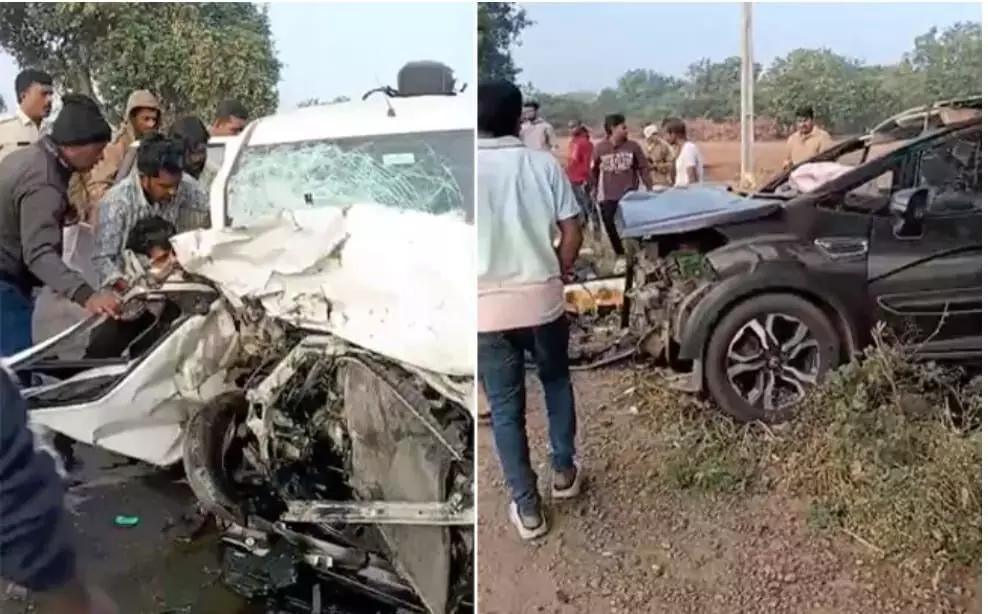 Hyderabad: Two cars collide on Bijapur Highway; 1 dead, several injured
