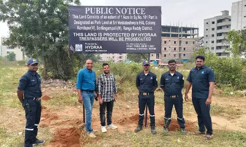 HYDRAA recovers ā¹700-Crore encroached land in Kondapur, fences off 4 acres of park space HYDRAA recovers ā¹700-Crore encroached land in Kondapur, fences off 4 acres of park space