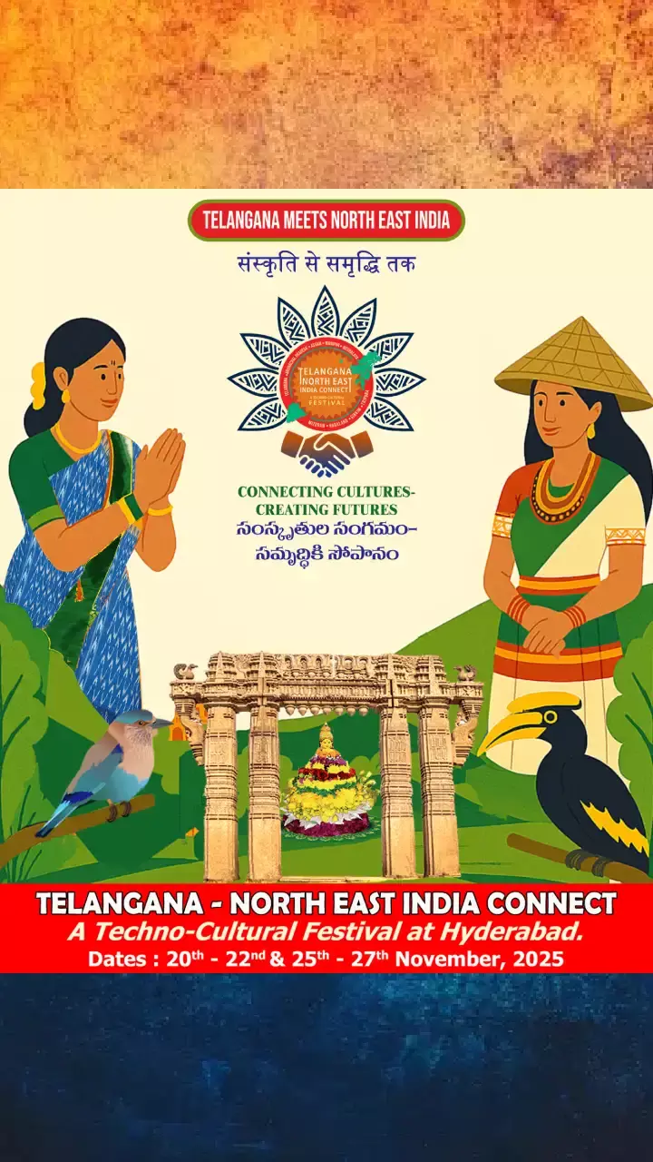 Telangana–Northeast Connect Festival Brings Art, Culture, Sports & Cinema Under One Roof at HITEX