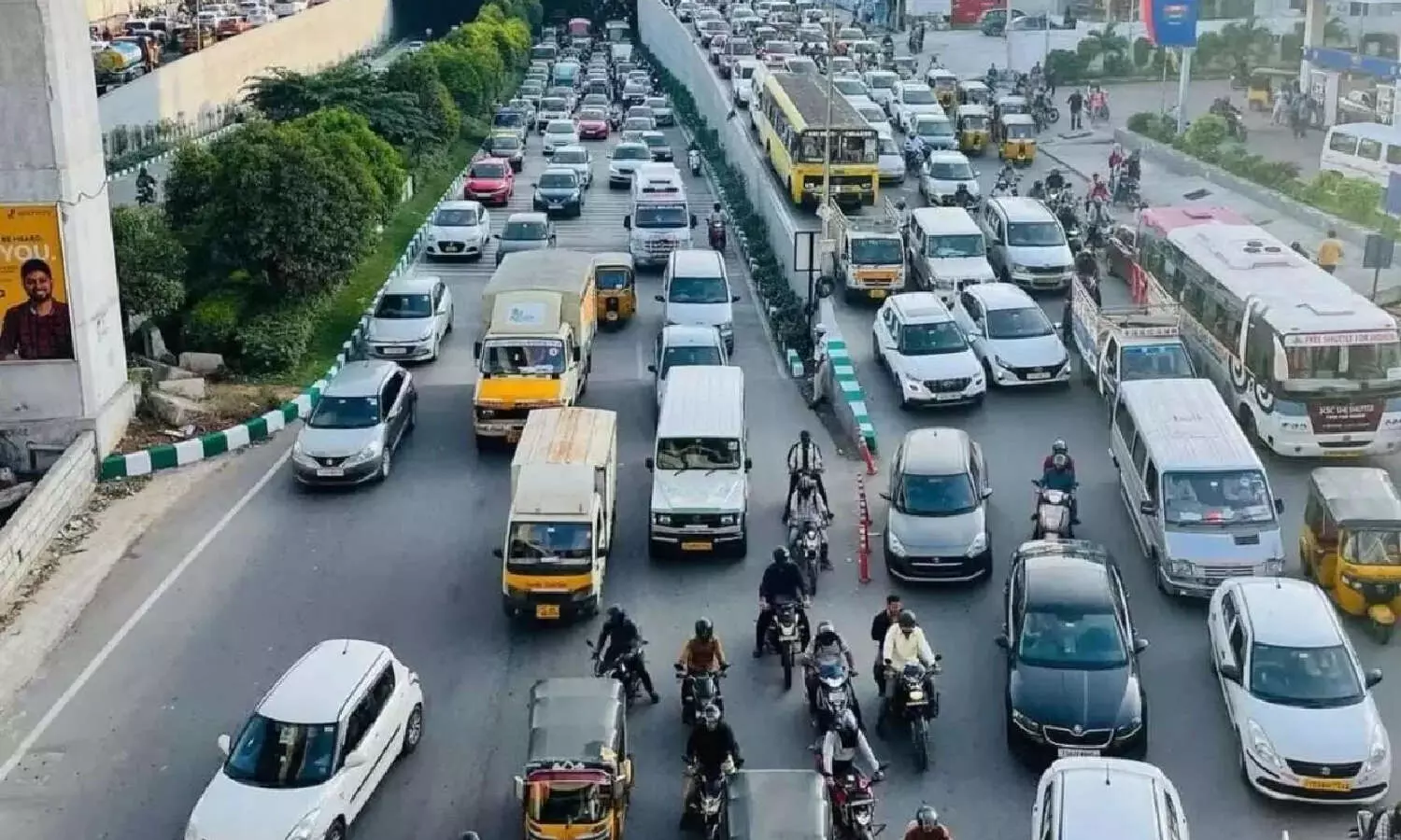 Flyovers to road widening: Cyberabad Police, HMDA push for infra expansion to ease traffic congestion