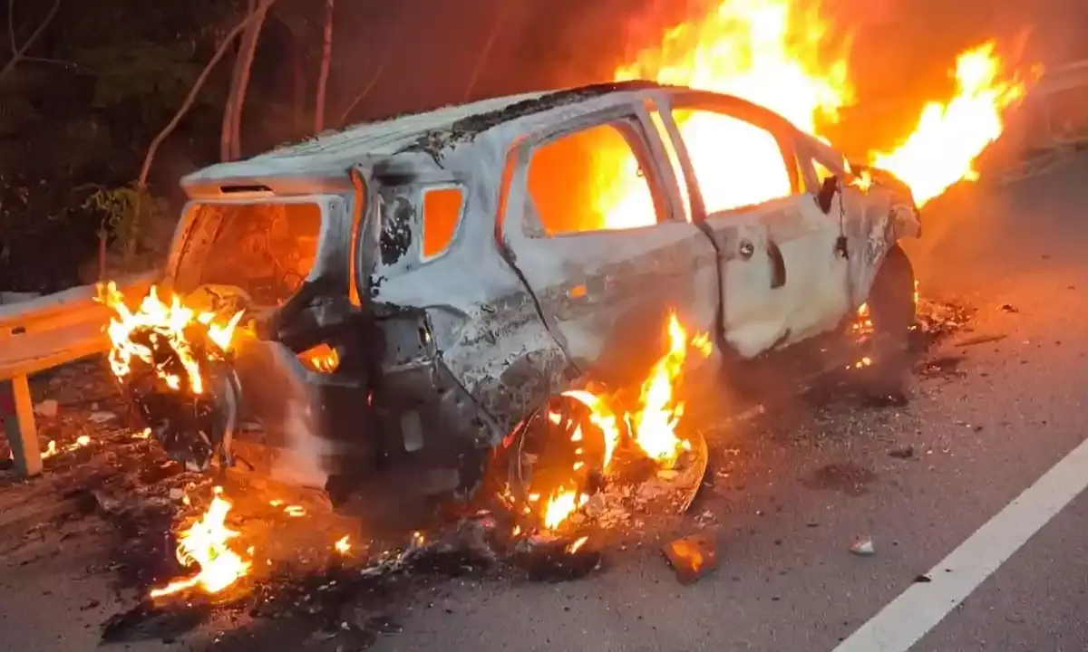 Hyderabad: Two road accidents leave one dead, another injured; several shops damaged