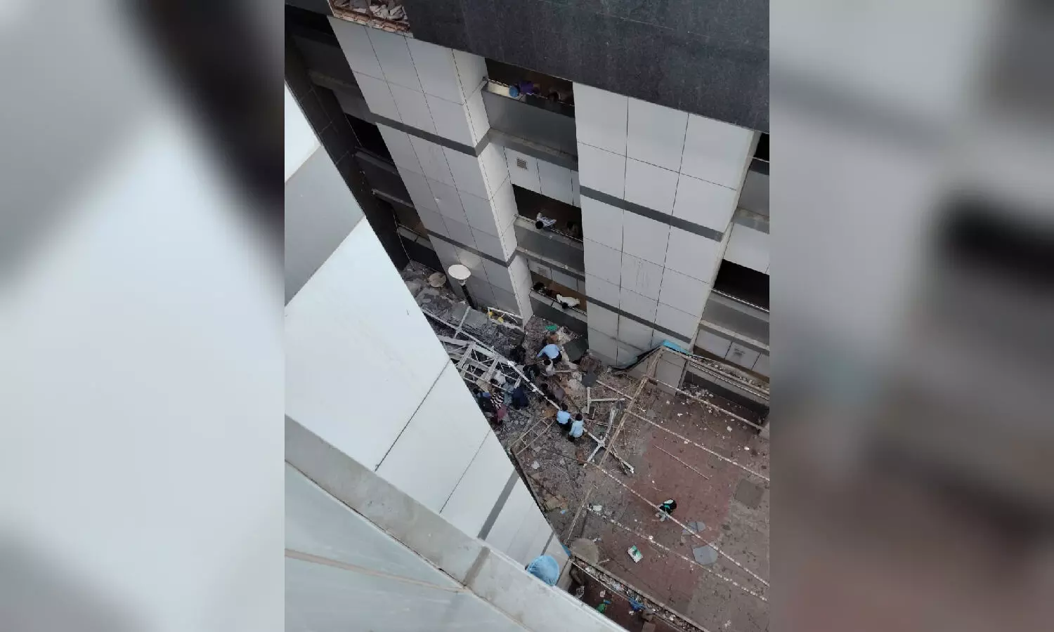 One dead, four construction workers hurt in slab collapse at Sanathnagar ESI Hospital