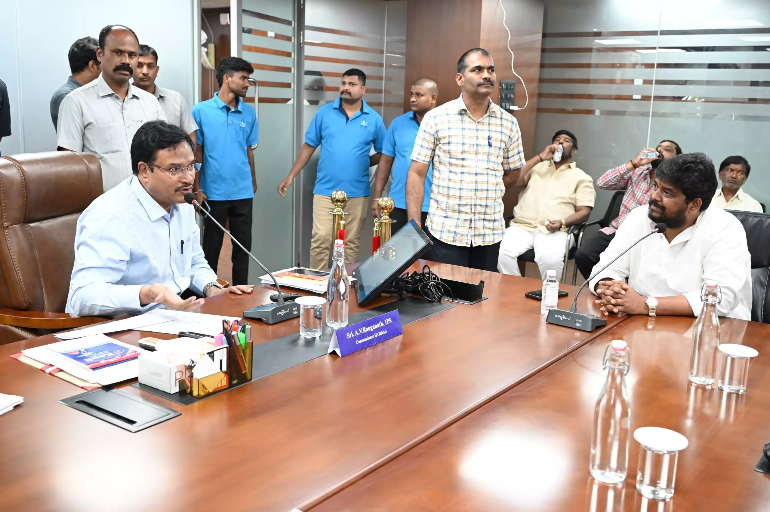 Hyderabad: HYDRAA orders probe into public utility land encroachment in Sakkubai Layout at Shaikpet Hyderabad: HYDRAA orders probe into public utility land encroachment in Sakkubai Layout at Shaikpet