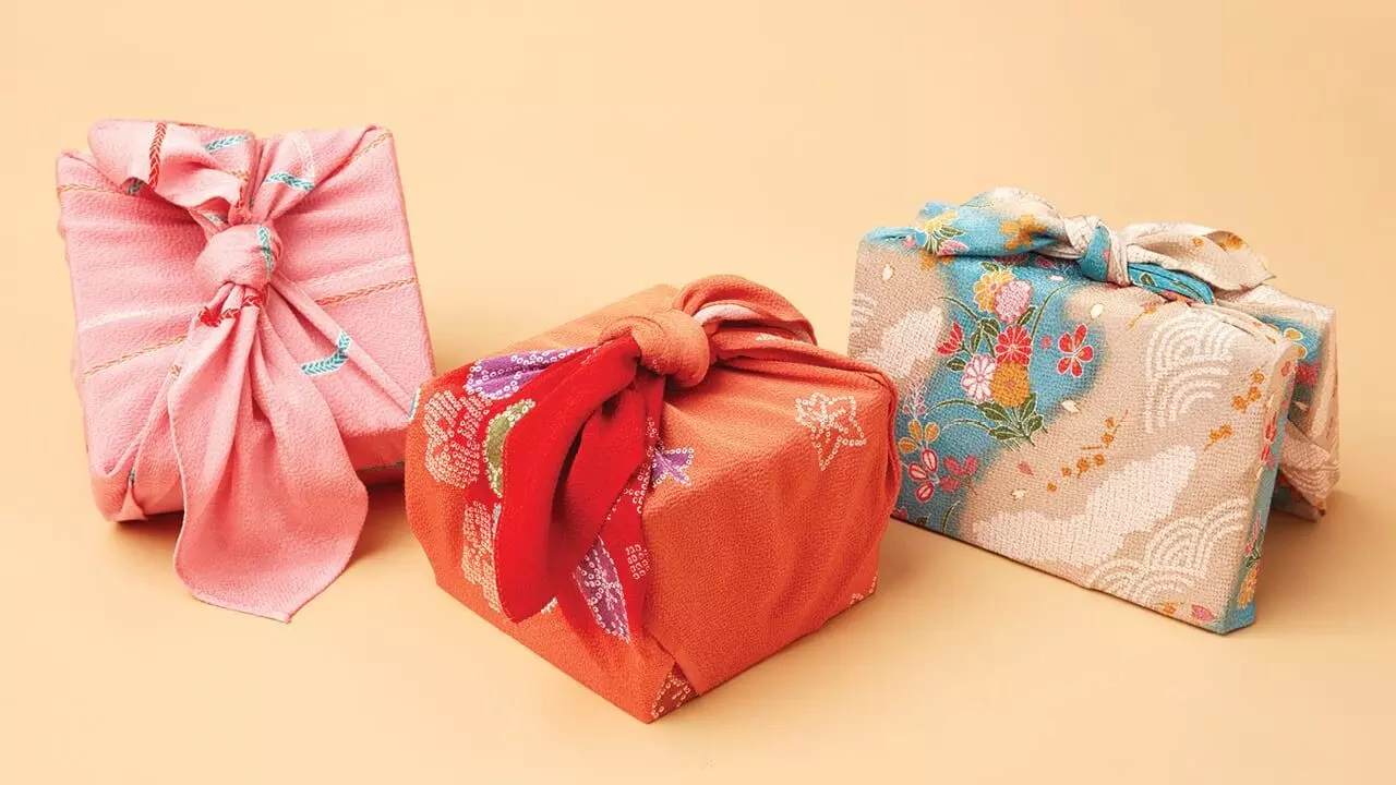 Try Furoshiki gifting trend: Replace single-use paper with cloth wraps