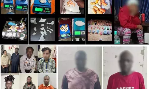 Crackdown on Nigerian drug cartel: Telanganas EAGLE raids Delhi, Vizag, other locations; sex workers among 50 held Crackdown on Nigerian drug cartel: Telanganas EAGLE raids Delhi, Vizag, other locations; sex workers among 50 held