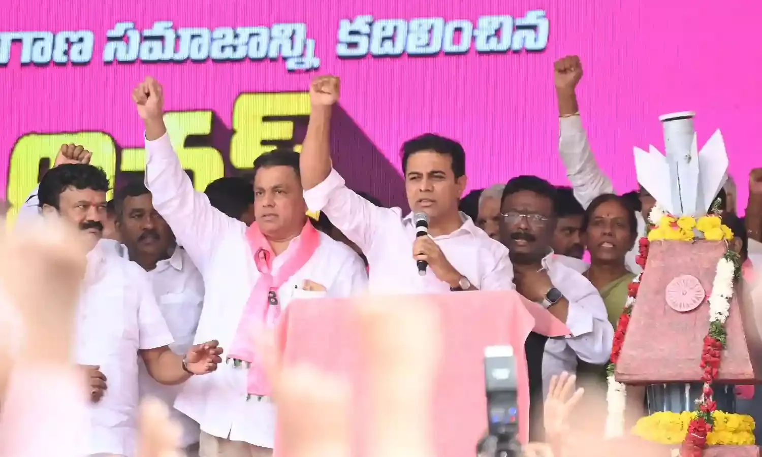 ‘Congress is permanent villain’: KTR calls for renewed resolve to protect Telangana on Diksha Divas