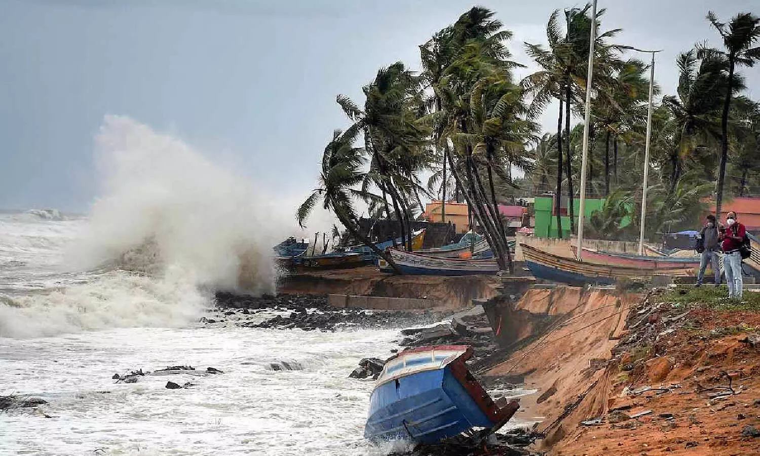 Orange alert: IMD forecasts rains, gusty winds in Andhra parts as Cyclonic Storm Ditwah closes in