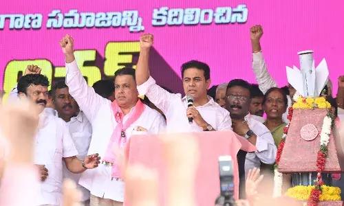 ‘Congress is permanent villain’: KTR calls for renewed resolve to protect Telangana on Diksha Divas