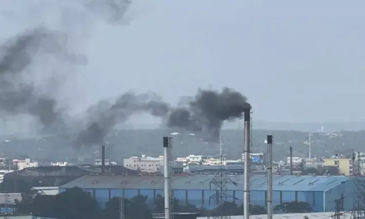 Chemical stench, contaminated water set alarm bells ringing in Bachupally; residents suffer skin and neuro problems Chemical stench, contaminated water set alarm bells ringing in Bachupally; residents suffer skin and neuro problems