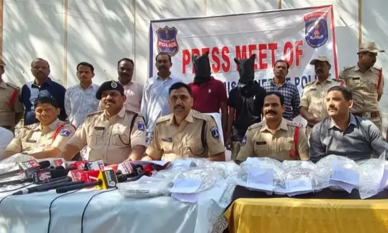 3 held in Dundigal for robbing jewellery store; 15 kg of silver seized