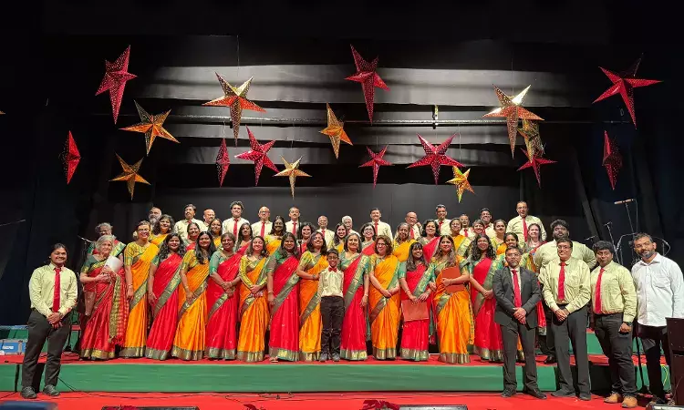 Merry Xmas: Concert at Ravindra Bharati revs up festive spirit in Hyderabad