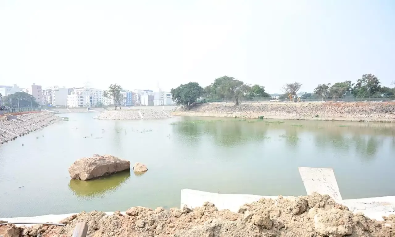 HYDRAA restores Bum-Rukn-ud-Dowla Lake in Old City to full 18 acres; public opening in 15 days