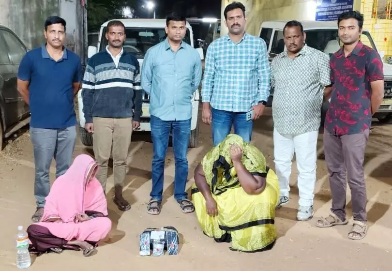 ‘Ganja Don’ Neethubai’s house in Nanakramguda raided; three arrested ‘Ganja Don’ Neethubai’s house in Nanakramguda raided; three arrested