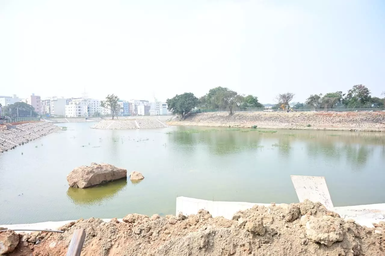 HYDRAA restores Bum-Rukn-ud-Dowla Lake in Old City to full 18 acres; public opening in 15 days