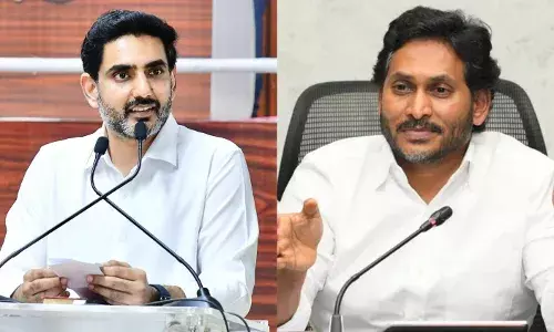 TDP shares air travel record: Lokesh used his own money; Jagan spent Rs 222 crore of public money