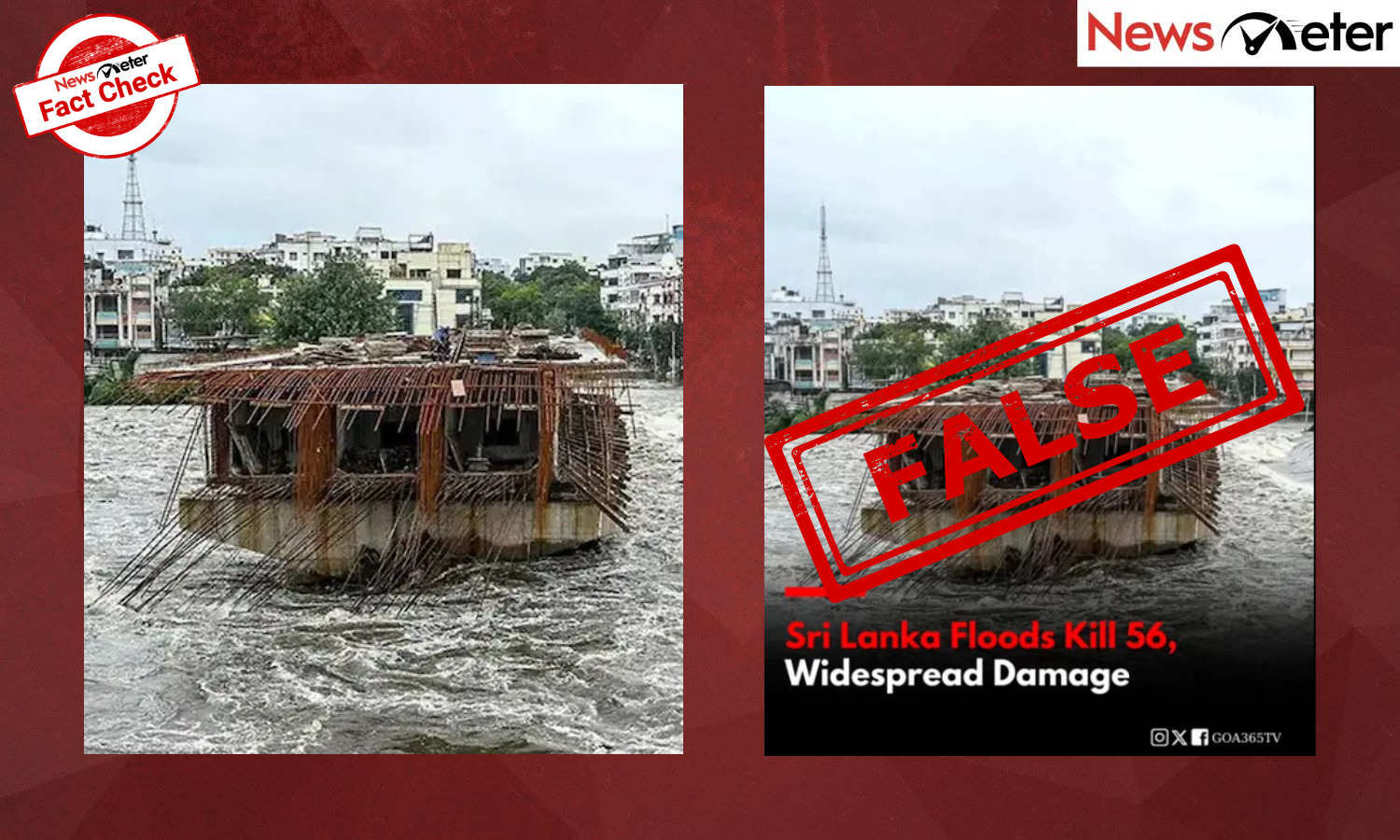 Fact Check: Cyclone Ditwah destroys bridge in Sri Lanka? No, image shows Hyderabad’s Moosarambagh bridge