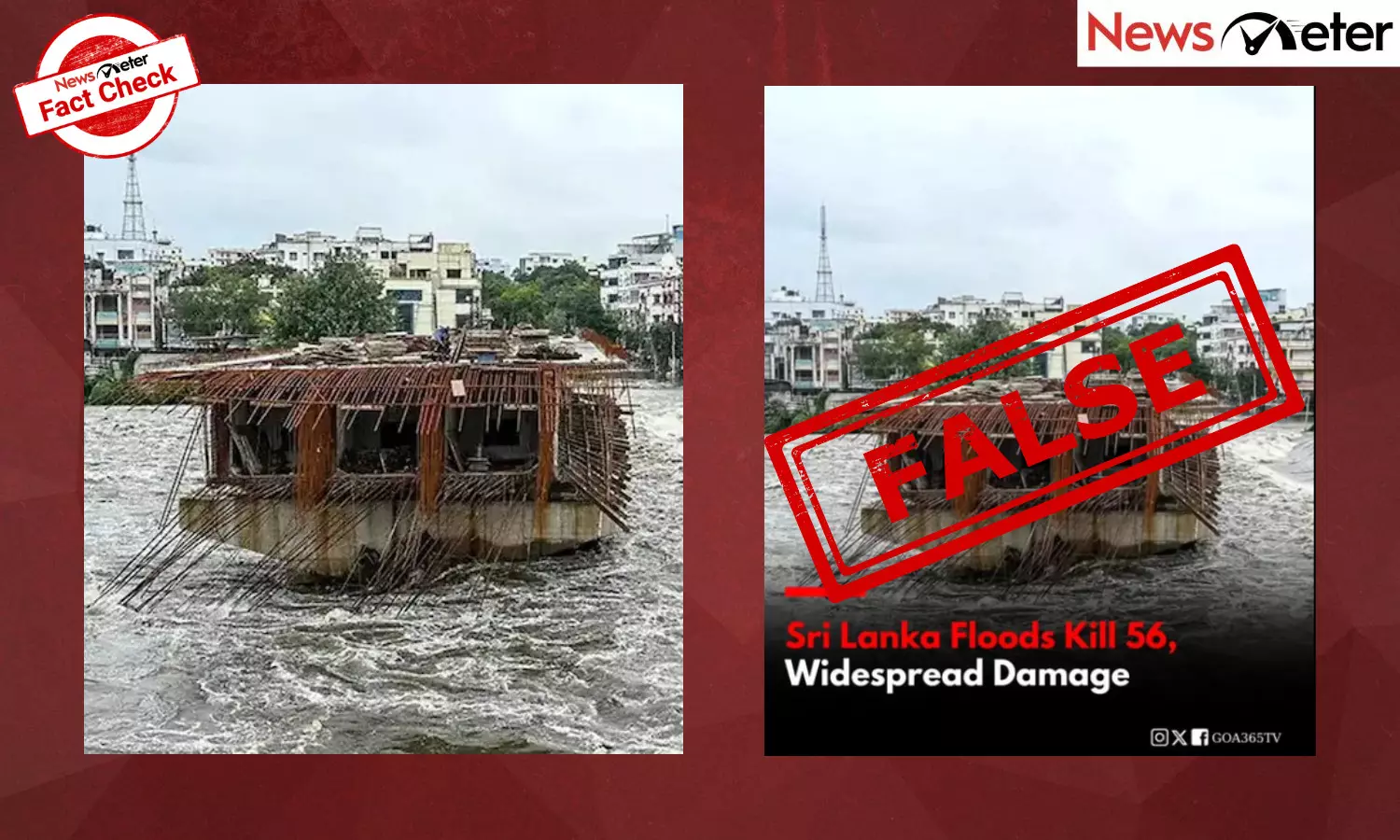 Fact Check: Cyclone Ditwah destroys bridge in Sri Lanka? No, image shows Hyderabad’s Moosarambagh bridge Fact Check: Cyclone Ditwah destroys bridge in Sri Lanka? No, image shows Hyderabad’s Moosarambagh bridge
