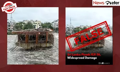 Fact Check: Cyclone Ditwah destroys bridge in Sri Lanka? No, image shows Hyderabadās Moosarambagh bridge Fact Check: Cyclone Ditwah destroys bridge in Sri Lanka? No, image shows Hyderabadās Moosarambagh bridge