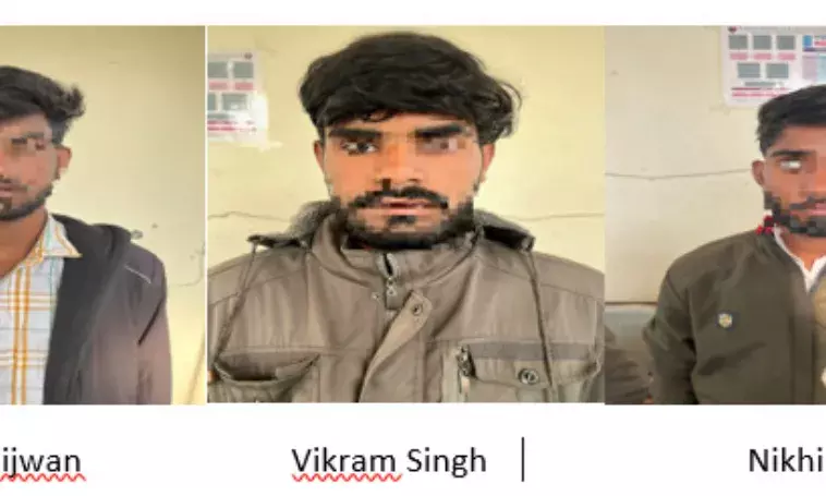 Digital arrest fraud: 3 held for posing as police officials, extorting Rs 37.70 lakh in Hyderabad