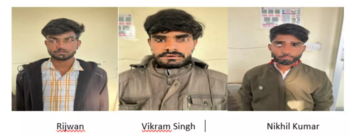 Digital arrest fraud: 3 held for posing as police officials, extorting Rs 37.70 lakh in Hyderabad