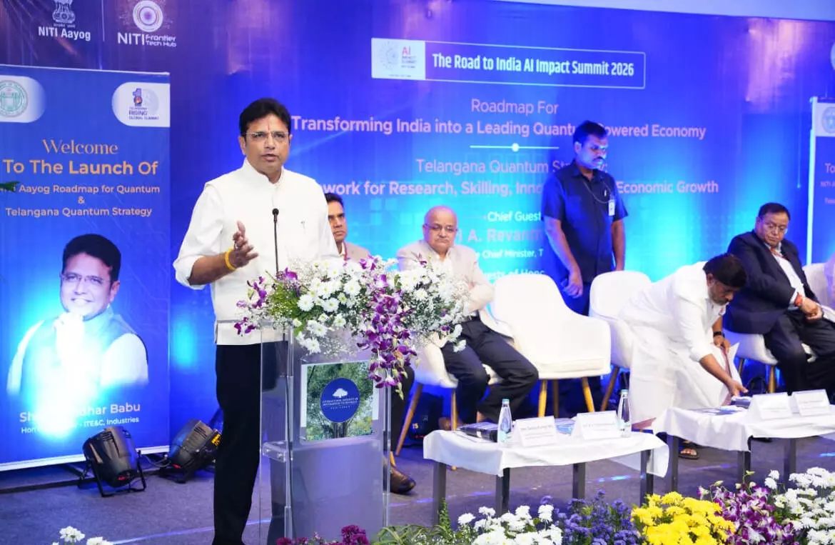Telangana unveils plan to make Hyderabad India’s first ‘Quantum City’ Telangana unveils plan to make Hyderabad India’s first ‘Quantum City’