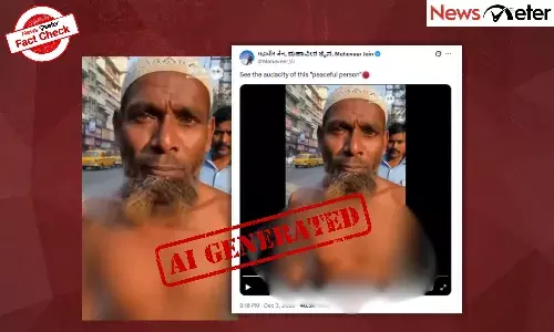Fact Check: Mamata Banerjees supporter from Bangladesh wants to take over West Bengal? No, video is Al-generated