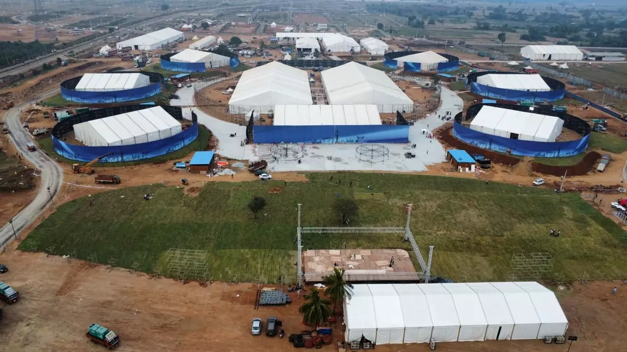 Global Summit: Power dept lays 2-km underground cables, adds 5 additional transformers