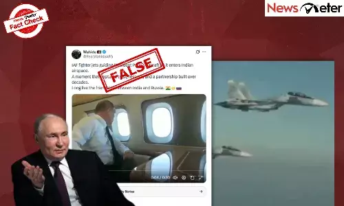 Fact Check: Putin’s visit to India - IAF escorts Russian President’s aircraft before landing? Here are the facts