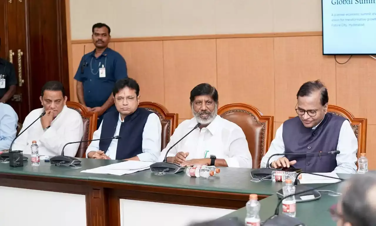 Telangana sets $3 trillion economy goal by 2047; 154 global delegates, Governor to inaugurate Summit on Dec 8