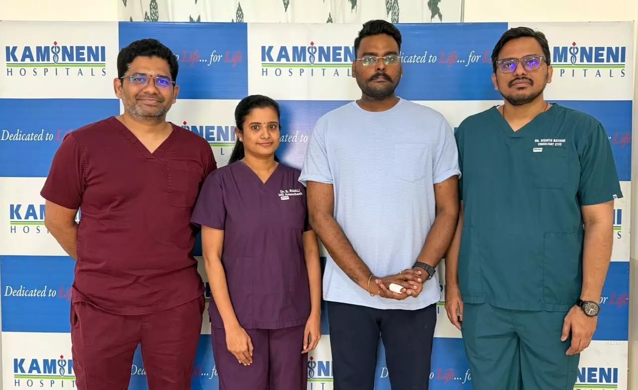 Stray manja injures techie weeks before Sankranti, emergency surgery saves his life in Hyderabad Stray manja injures techie weeks before Sankranti, emergency surgery saves his life in Hyderabad
