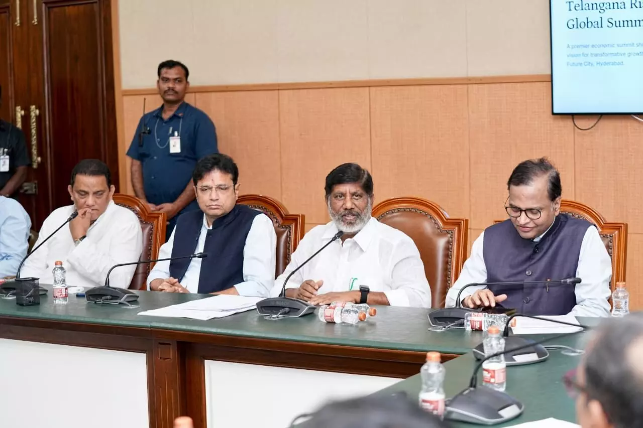 Telangana sets $3 trillion economy goal by 2047; 154 global delegates, Governor to inaugurate Summit on Dec 8 Telangana sets $3 trillion economy goal by 2047; 154 global delegates, Governor to inaugurate Summit on Dec 8