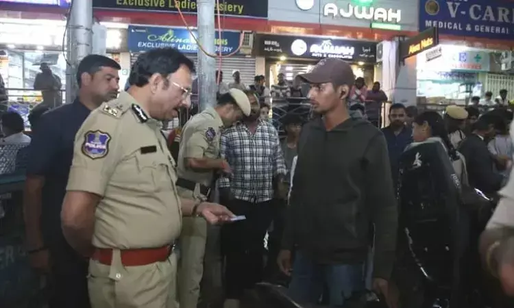 Hyderabad: Police launch ‘Operation Kavach’ against hawala networks, drug cartels; CP Sajjanar joins officers on ground