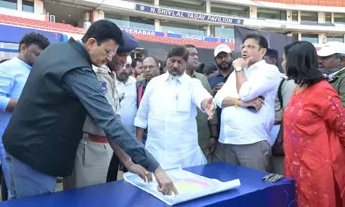 Uppal Stadium prepares for massive rush of football lovers as Messi plays against CM Revanth