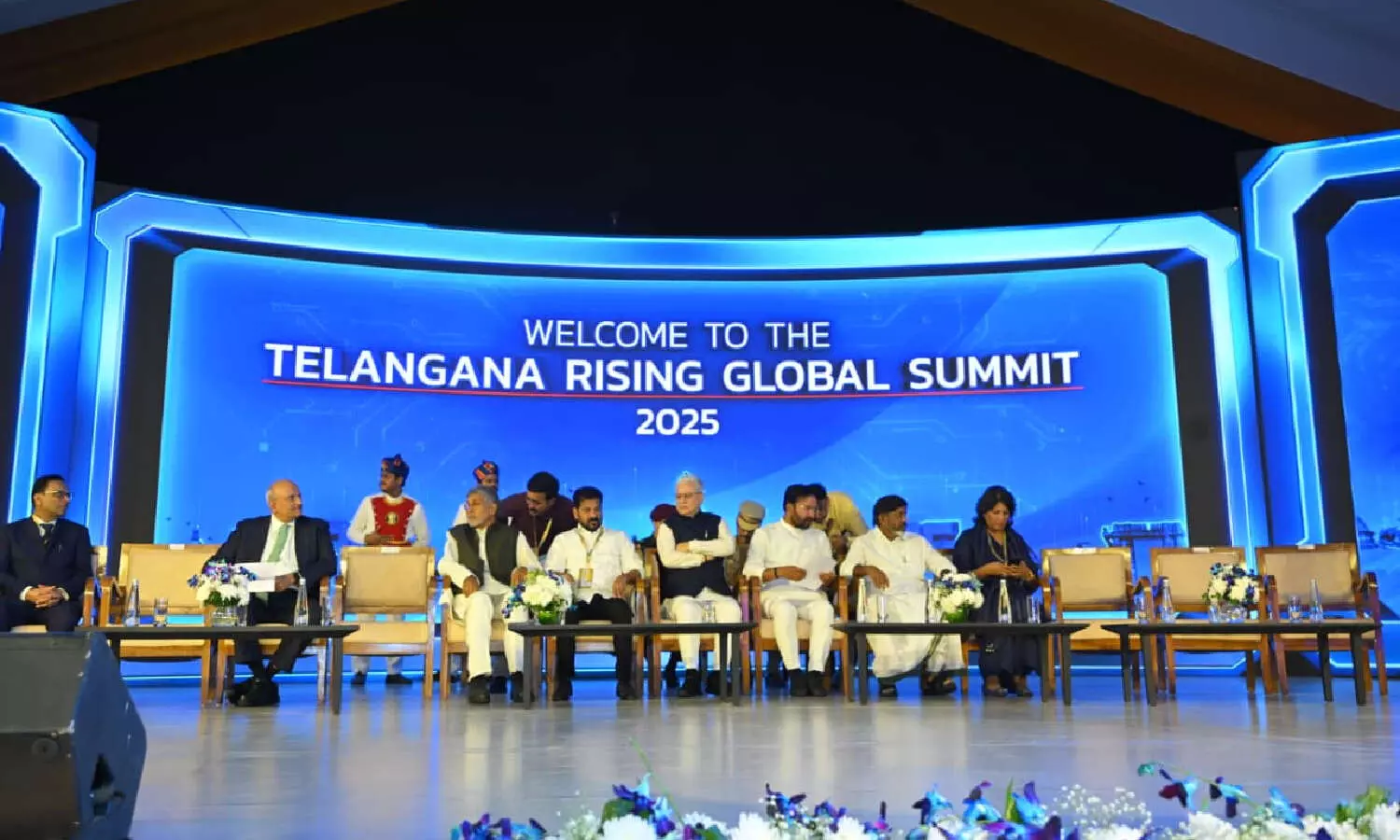Telangana Rising 2047 blueprint inspired by India’s founding fathers, says CM Revanth at global summit Telangana Rising 2047 blueprint inspired by India’s founding fathers, says CM Revanth at global summit