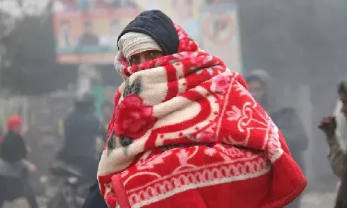 Cold wave sweeps Telangana; mercury dips to 8.4°C in Hyderabad Cold wave sweeps Telangana; mercury dips to 8.4°C in Hyderabad