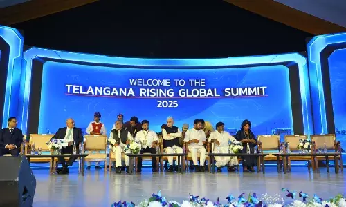 Telangana Rising 2047 blueprint inspired by India’s founding fathers, says CM Revanth at global summit