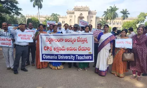 Osmania University staff push for CPS coverage for all permanent employees